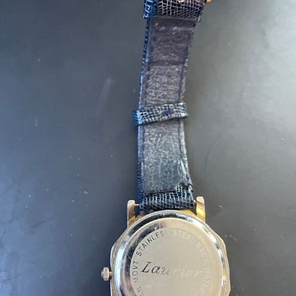Laurier Ladies Navy Blue watch. Great condition. - Picture 8 of 9